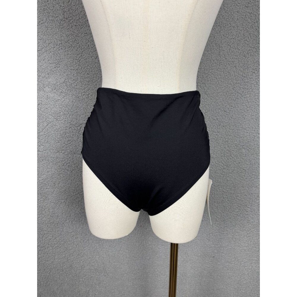 Coco Reef Women's Impulse Convertible/Roll Over Swim Bottoms Black Large NWT's